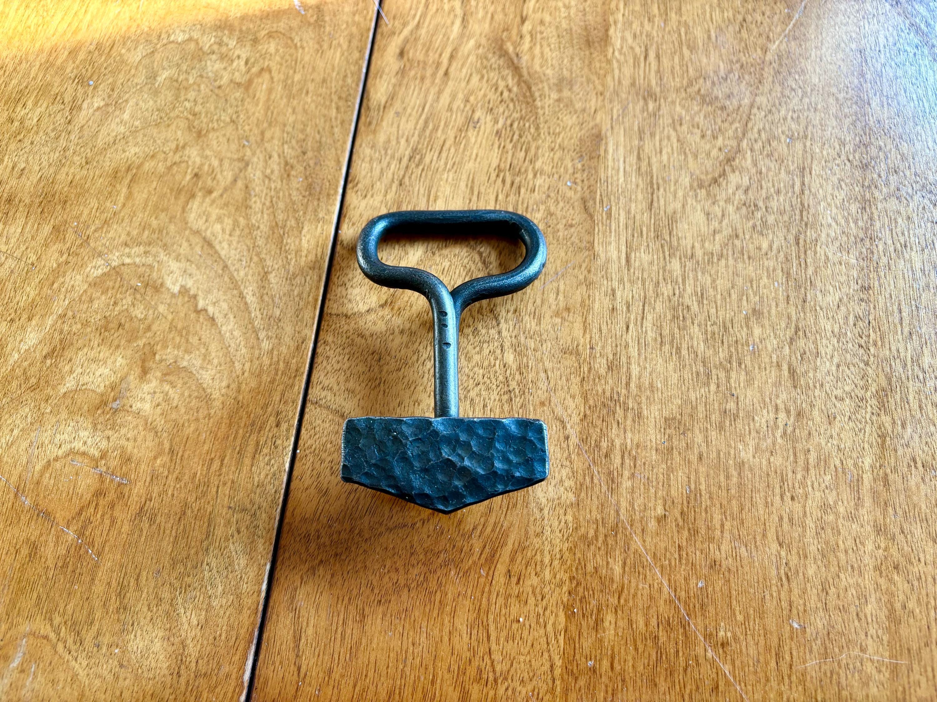 Hand Forged Mjolnir, Thors Hammer Belt Buckle