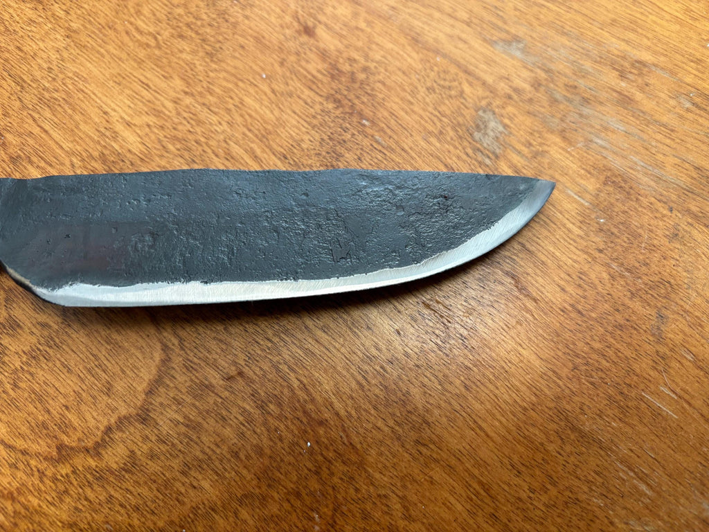 Customizable Forged Roalroad Spike Knives