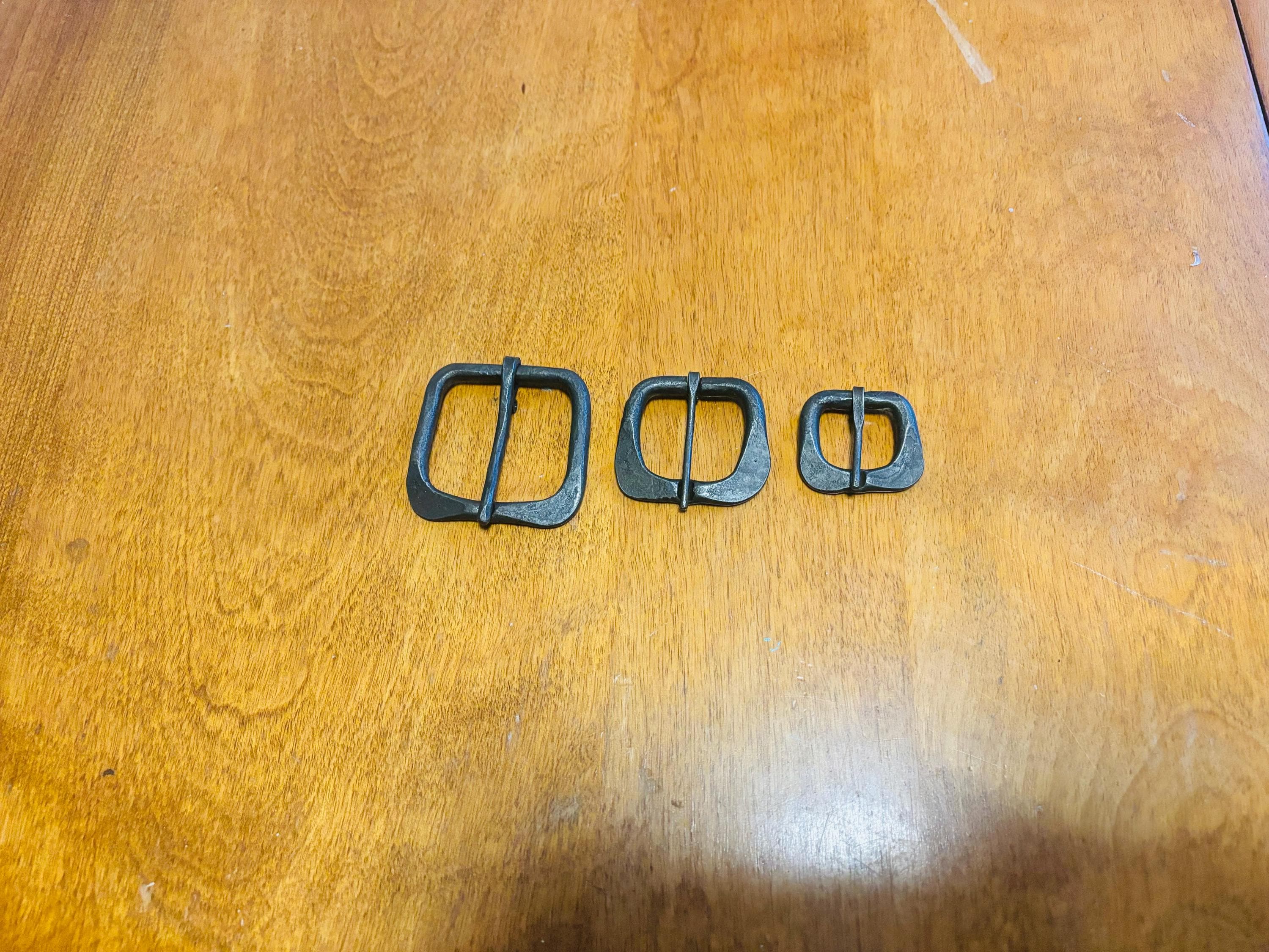 Hand Forged Bar Style Belt Buckle