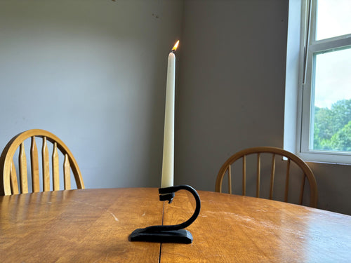 Contemporary Forged Candle Holders