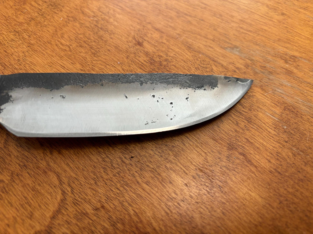 Customizable Forged Roalroad Spike Knives