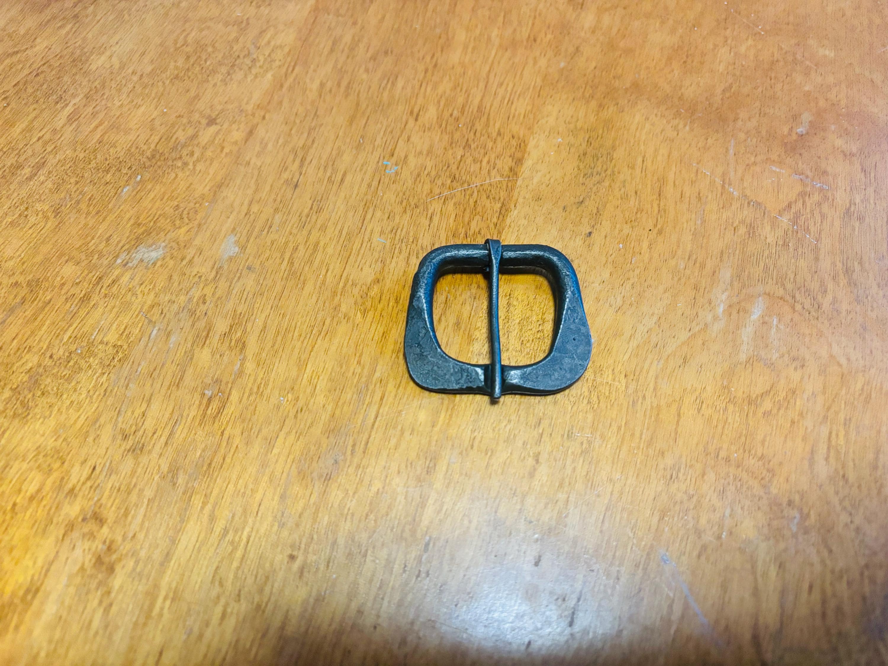 Hand Forged Bar Style Belt Buckle