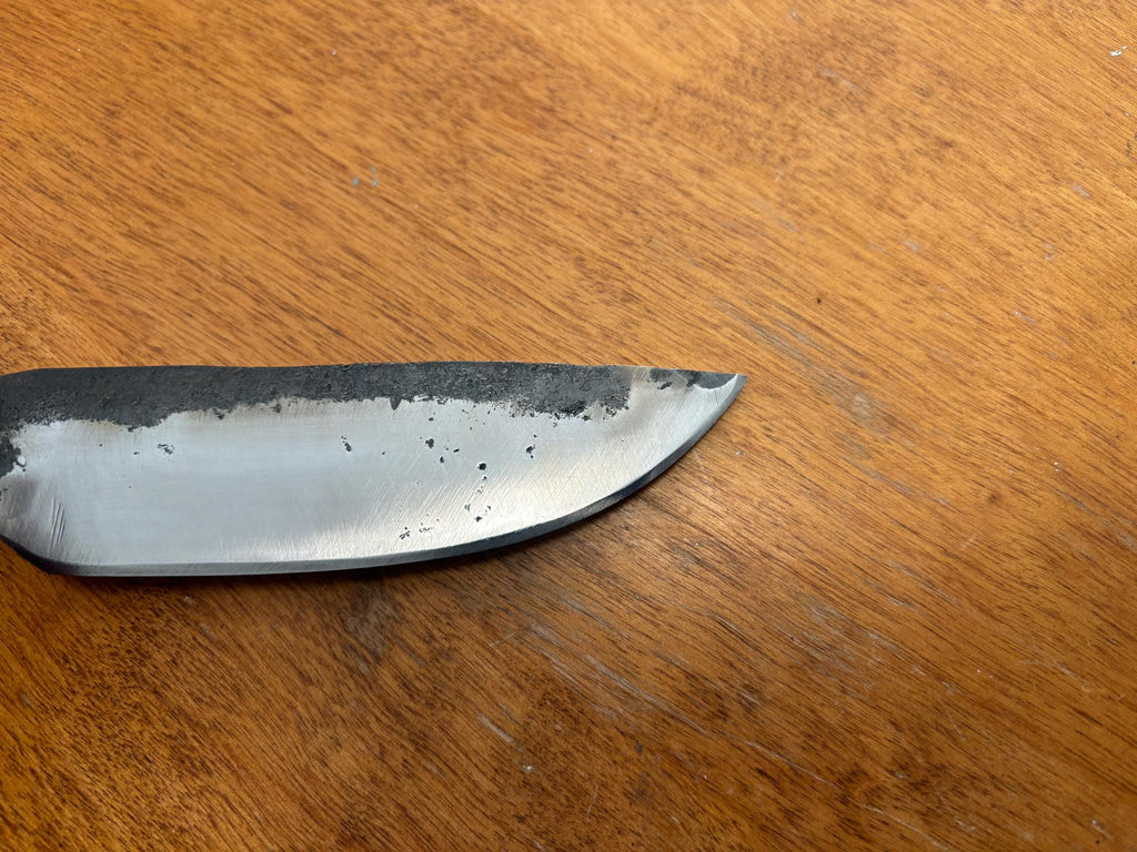 Customizable Forged Roalroad Spike Knives