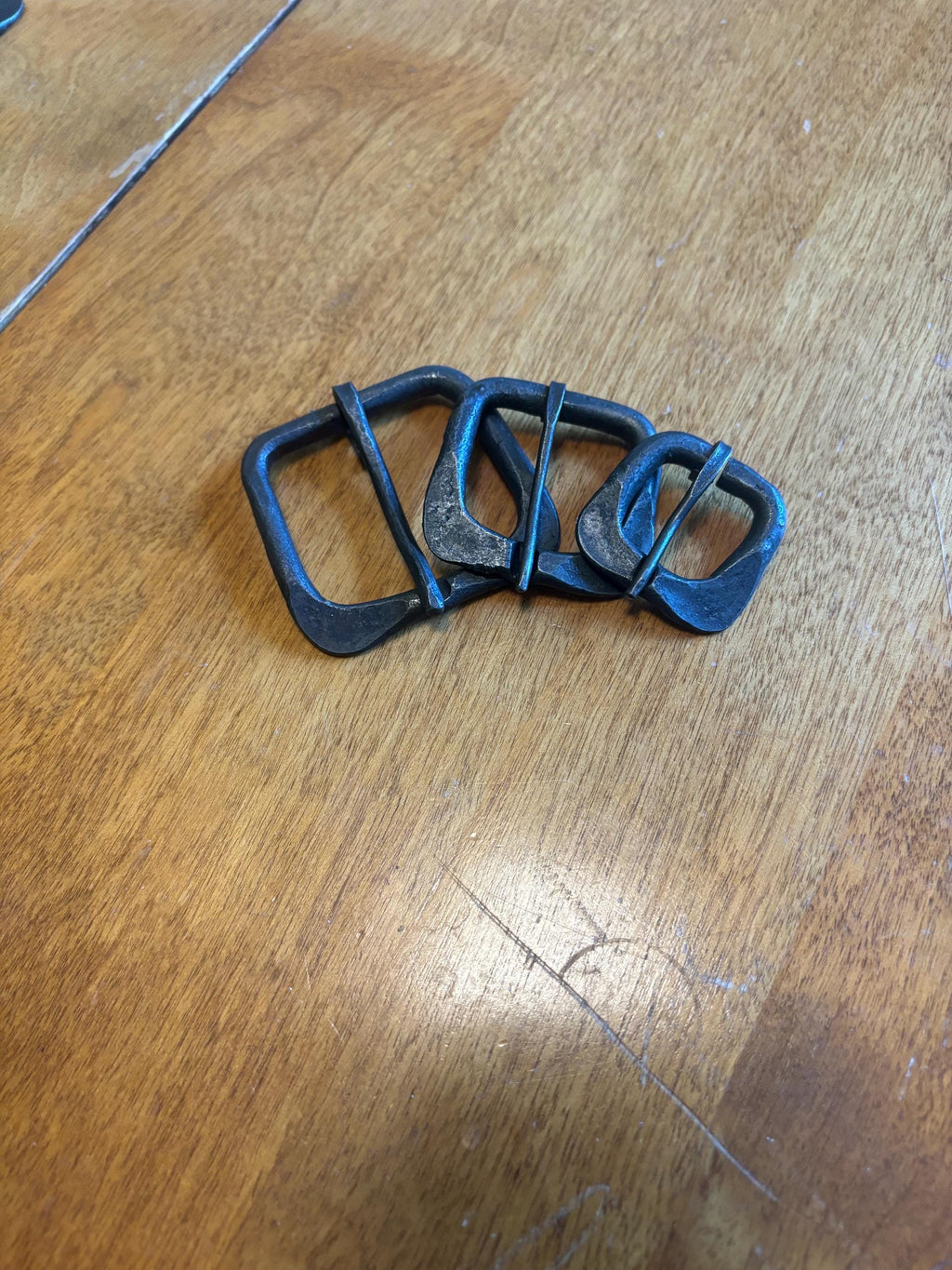 Hand Forged Bar Style Belt Buckle