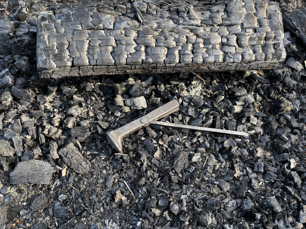 Hand Forged Railroad Spike Screwdriver