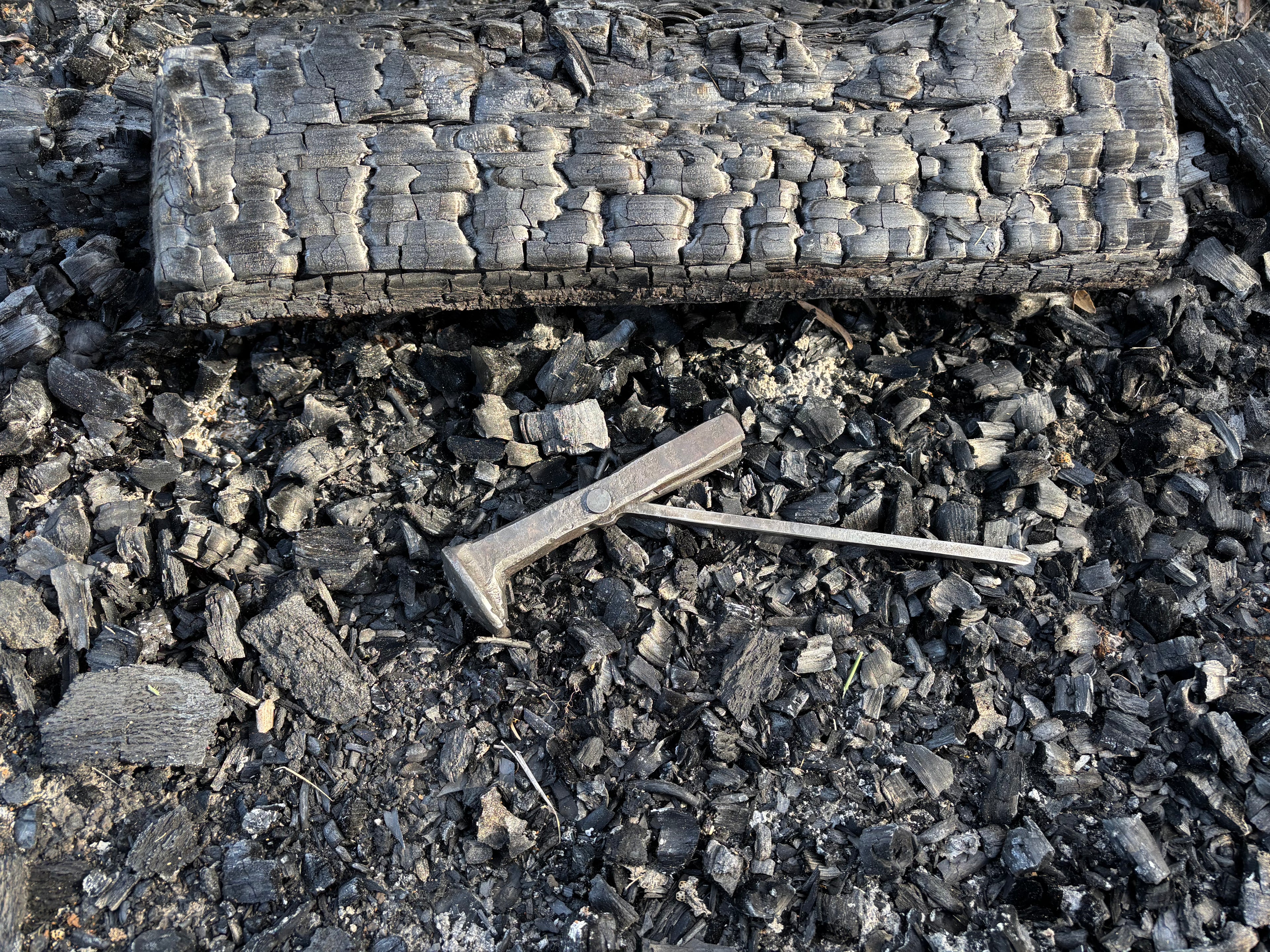 Hand Forged Railroad Spike Screwdriver