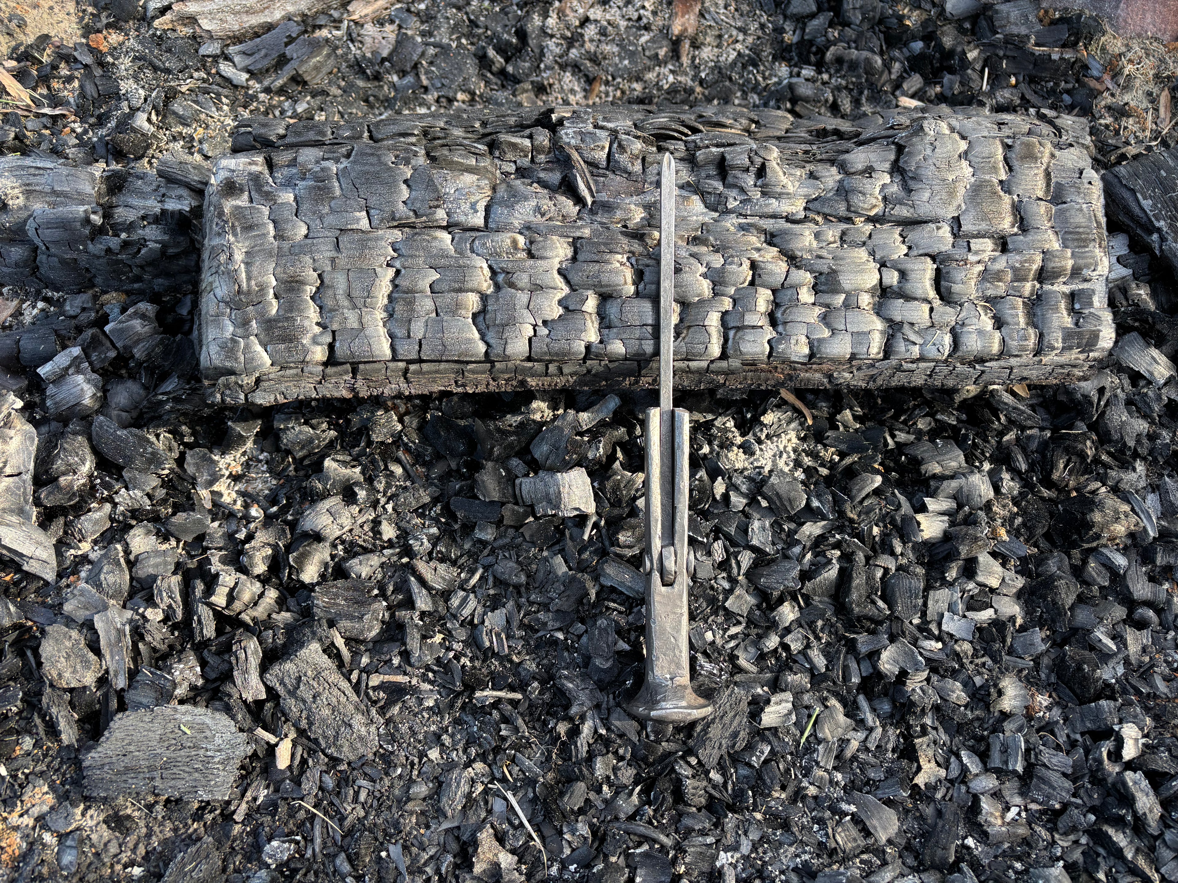 Hand Forged Railroad Spike Screwdriver