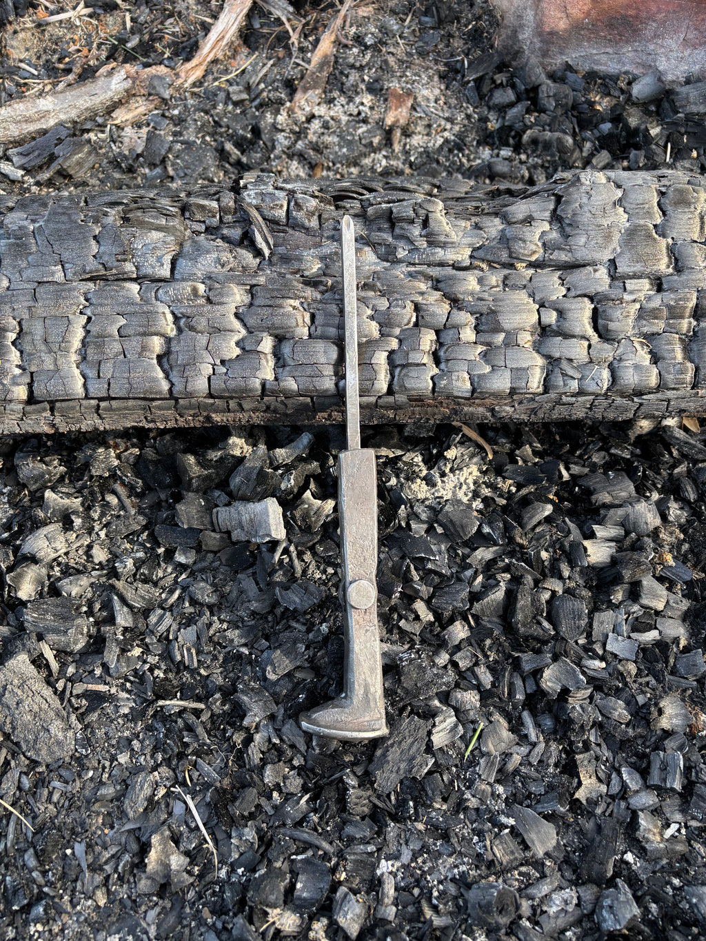 Hand Forged Railroad Spike Screwdriver
