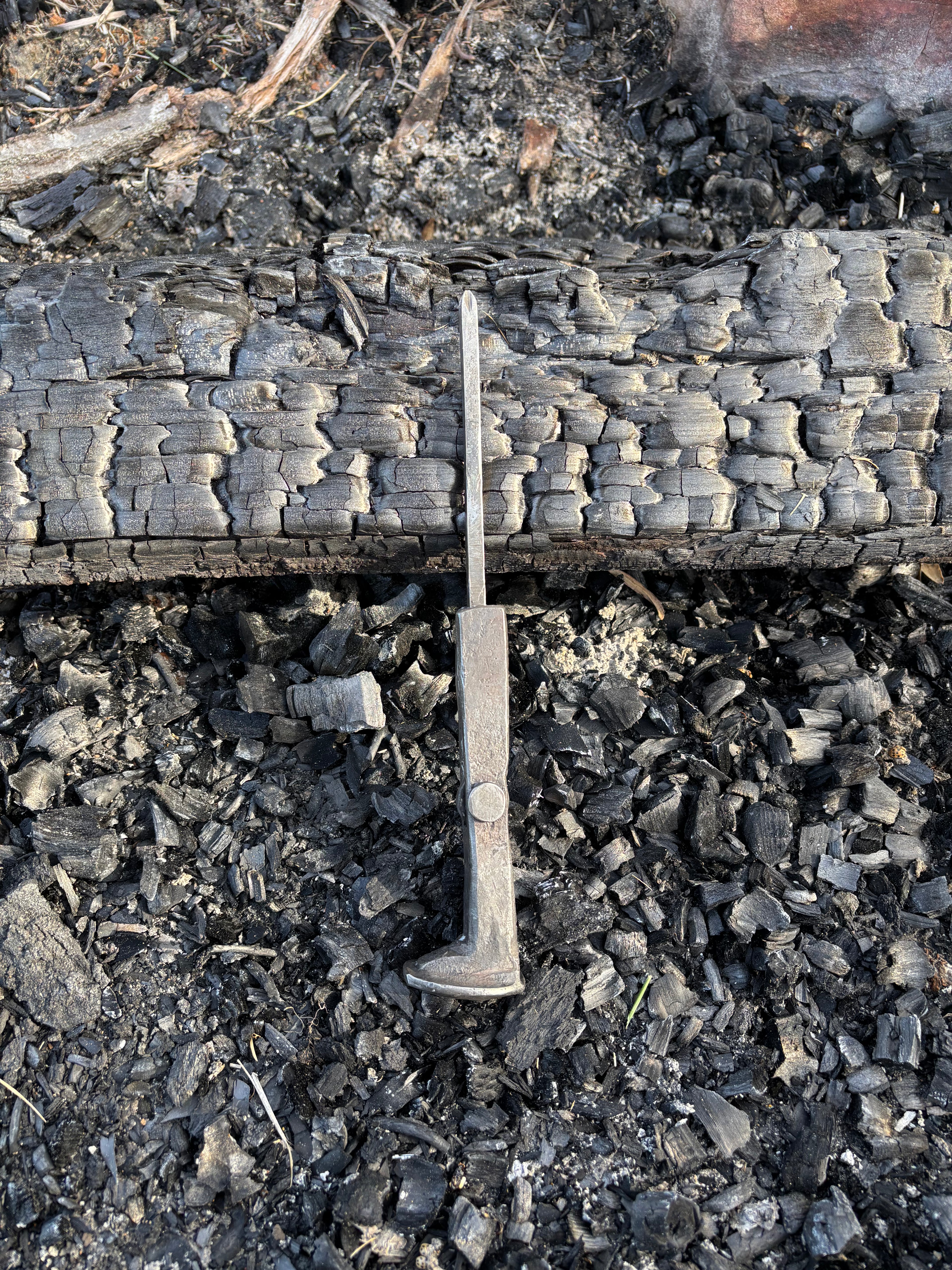 Hand Forged Railroad Spike Screwdriver