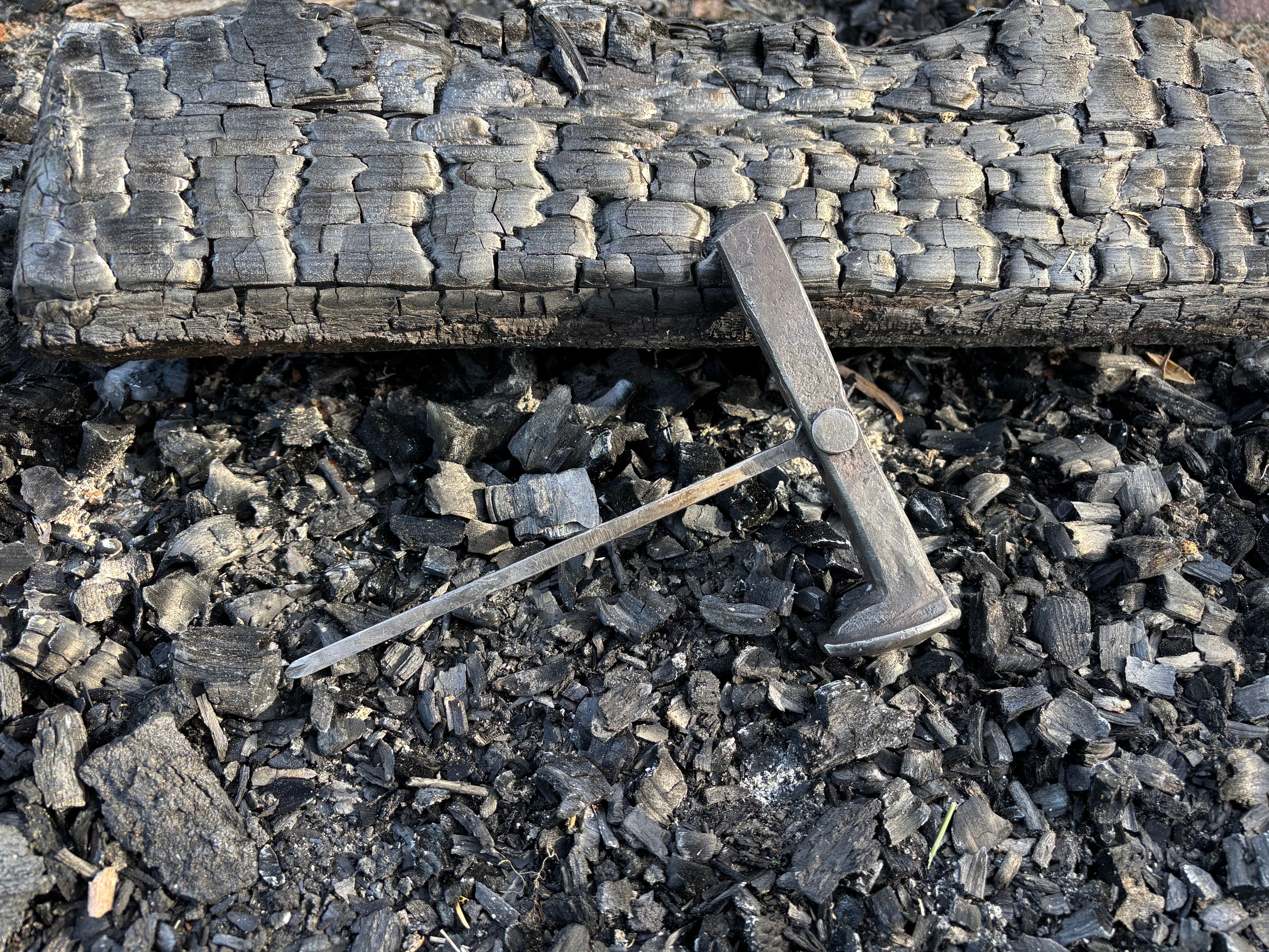 Hand Forged Railroad Spike Screwdriver