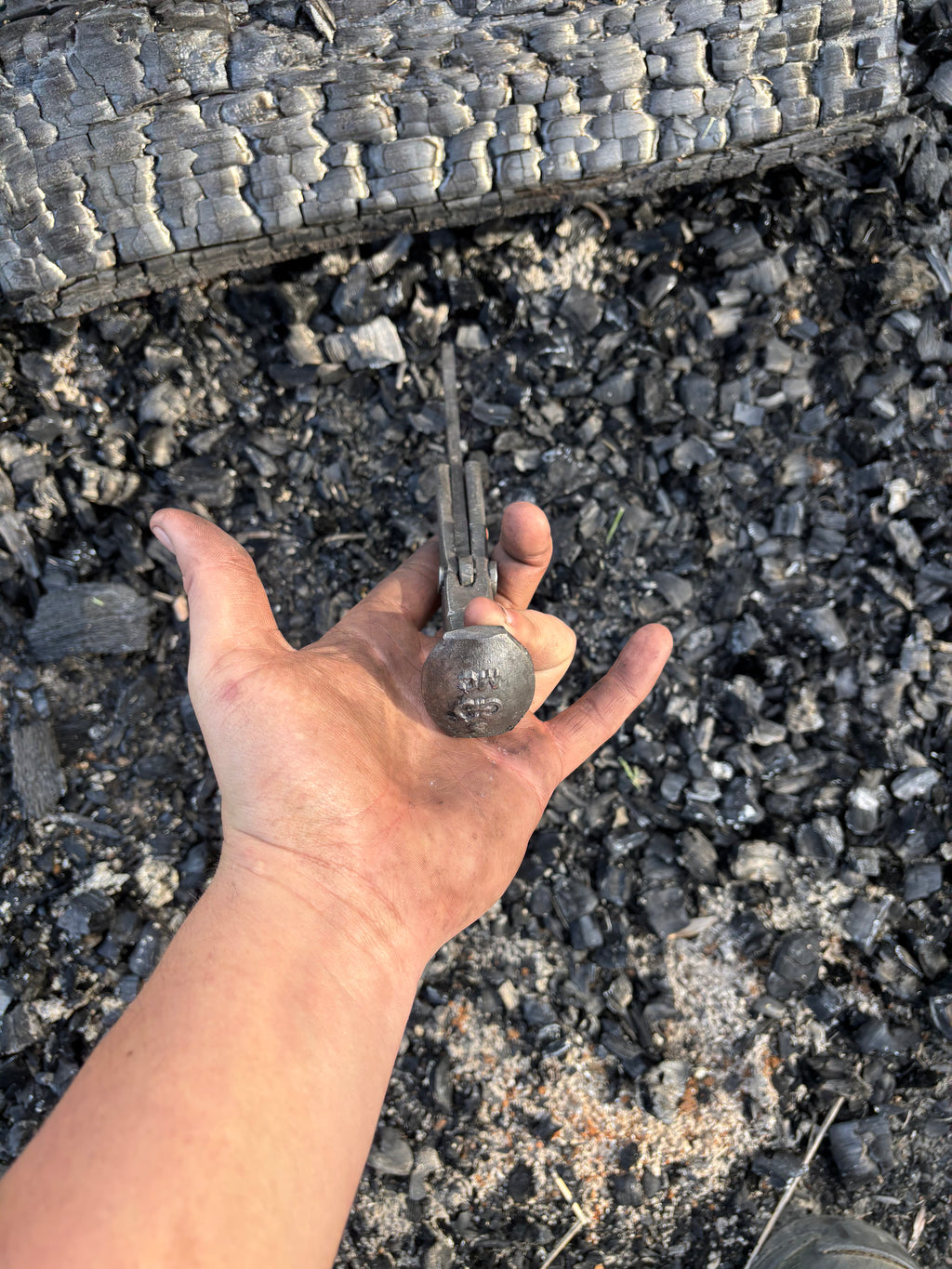 Hand Forged Railroad Spike Screwdriver