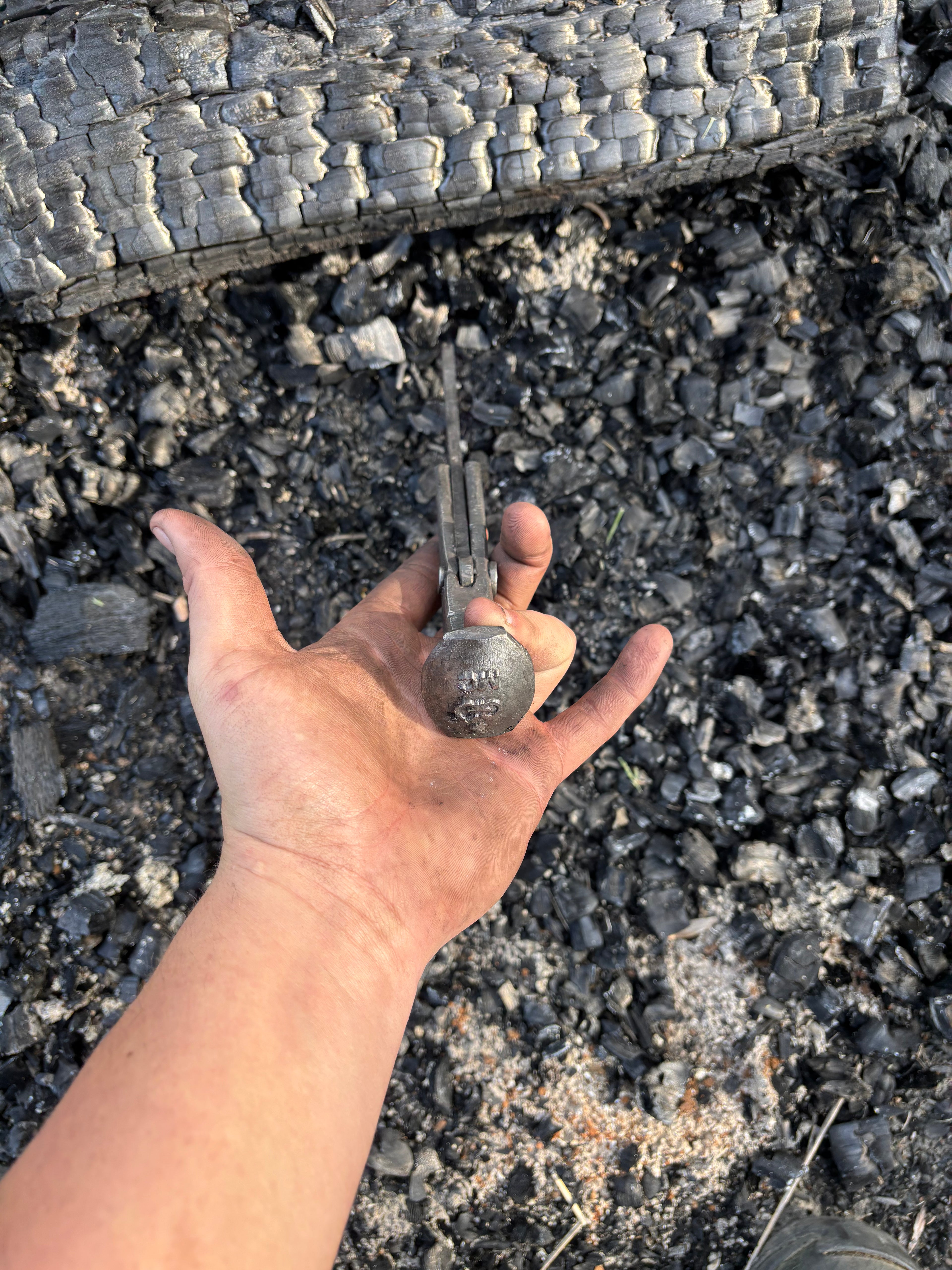 Hand Forged Railroad Spike Screwdriver