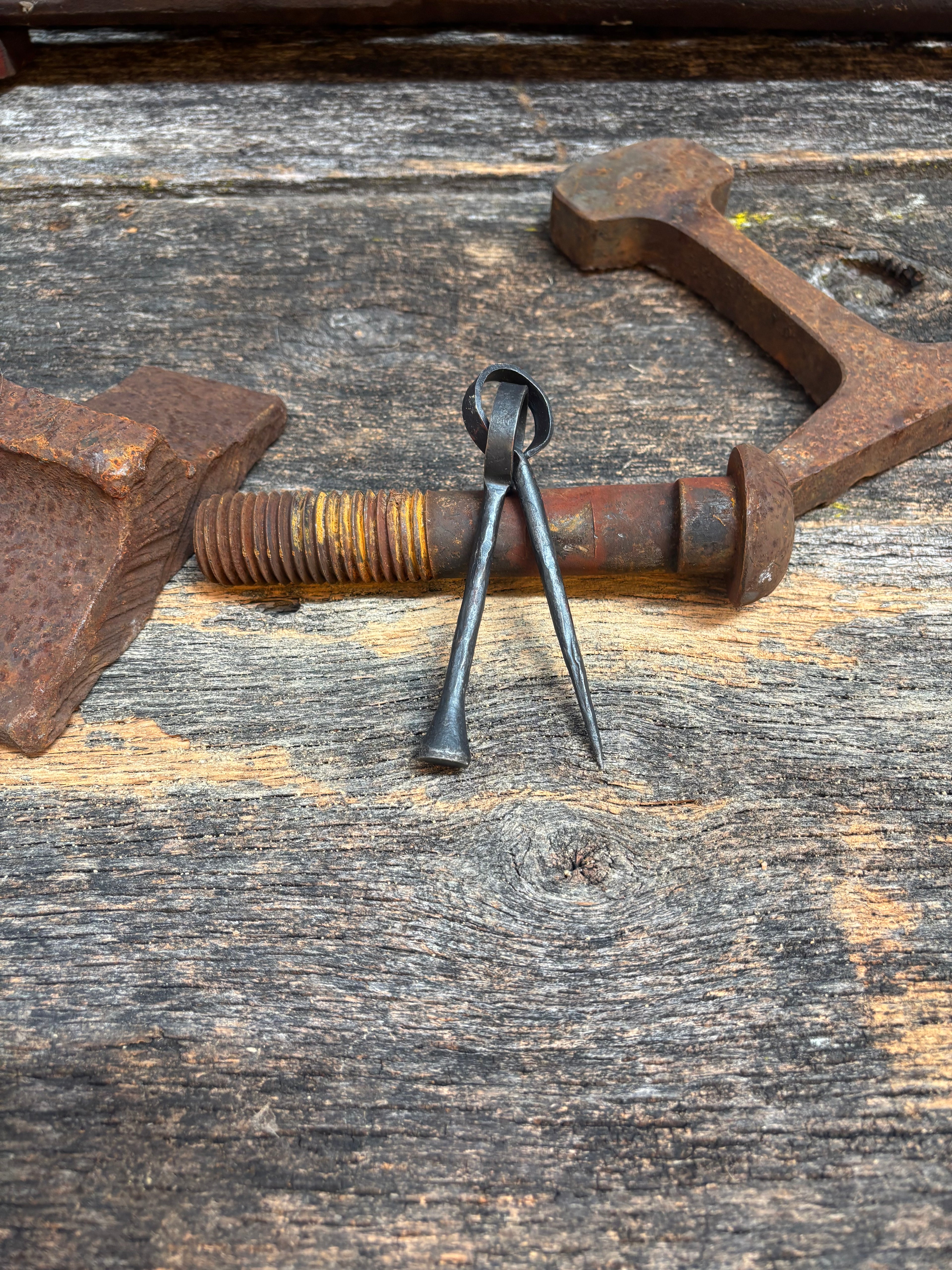 Custom Forged Tobacco Pipe Tools