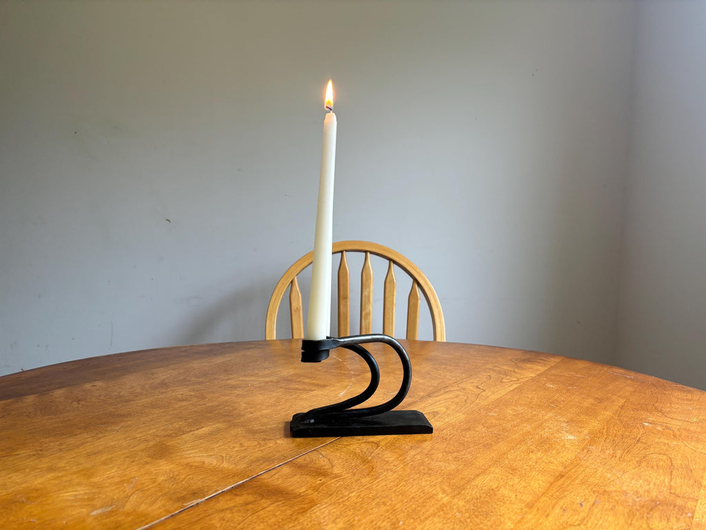 Contemporary Forged Candle Holders
